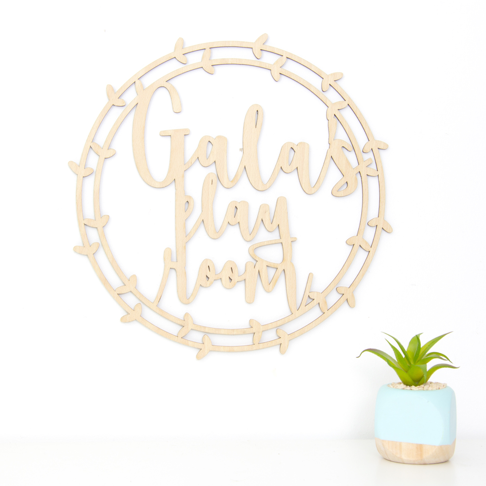 Corona en Madera de Haya