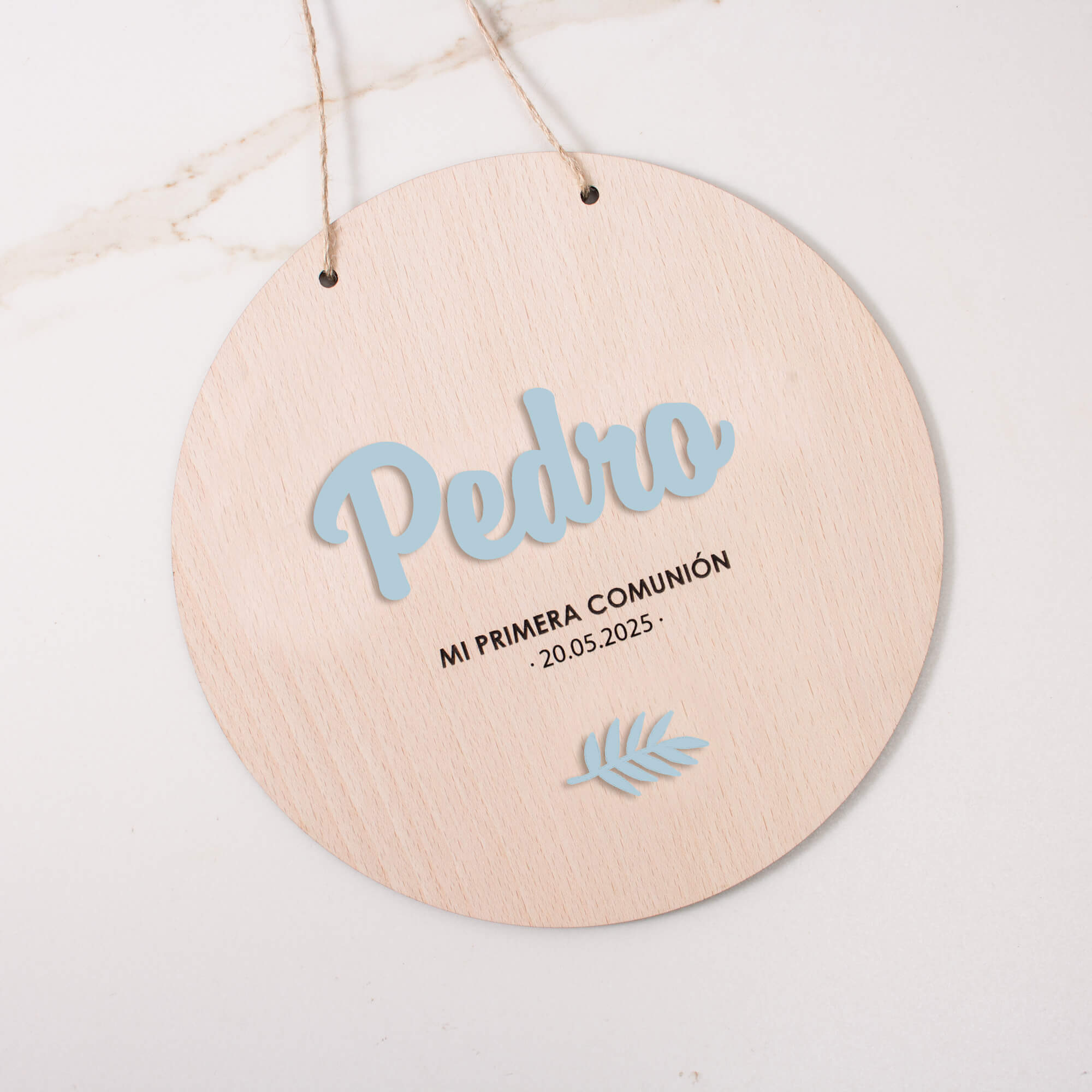 Placa Personalizada Primera Comunión