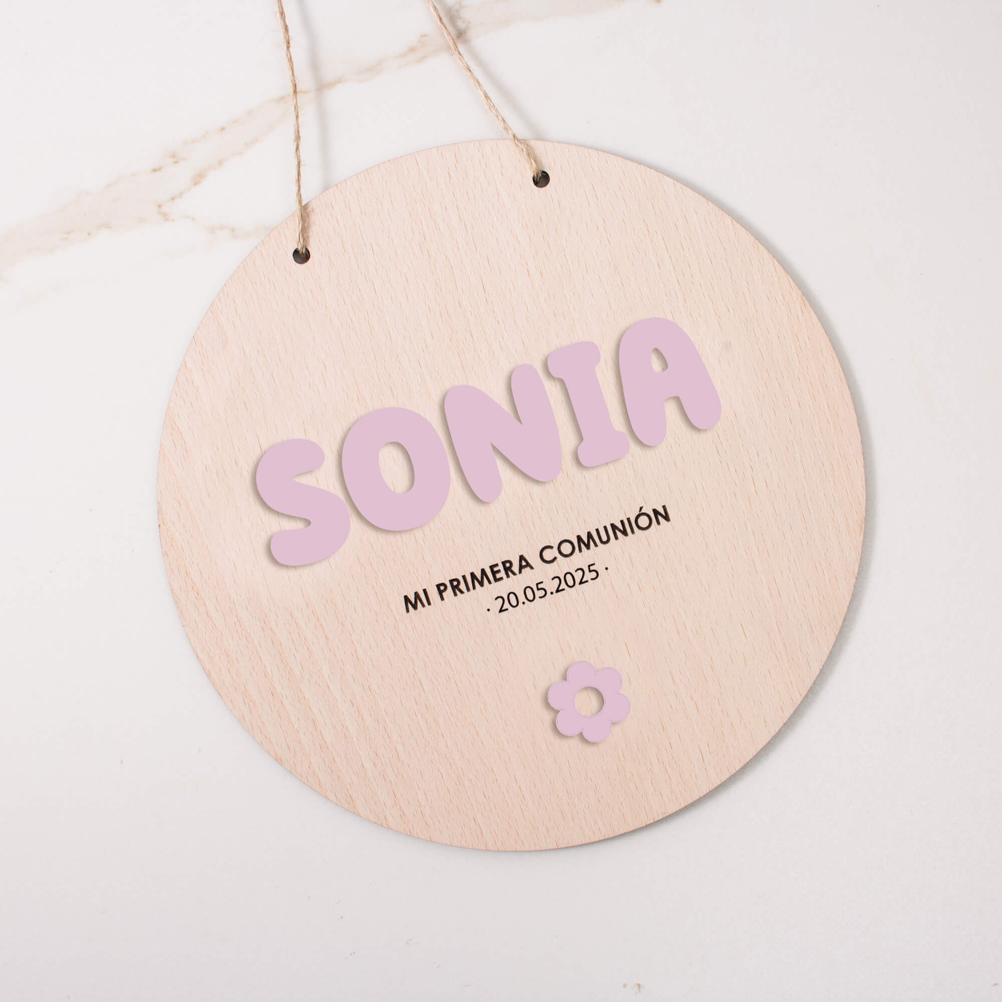 Placa Personalizada Primera Comunión